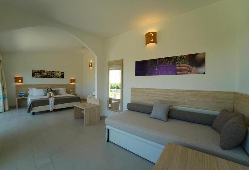 带海景的高档三人间, Gh Santina Resort & Spa