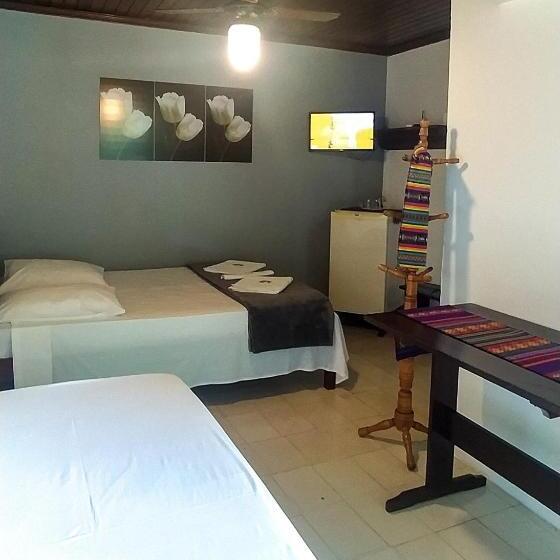 스탠다드 트리플 룸, Pousada Taquinha Paraty