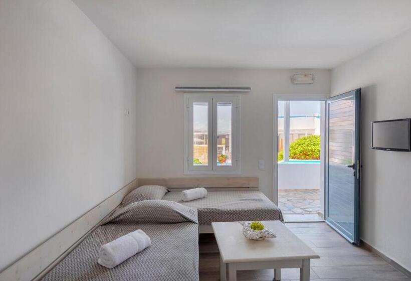 Family flat with pool view, Aegean Paradiso Vacation Club   Adults Only