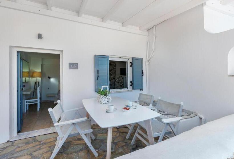 Family flat with pool view, Aegean Paradiso Vacation Club   Adults Only