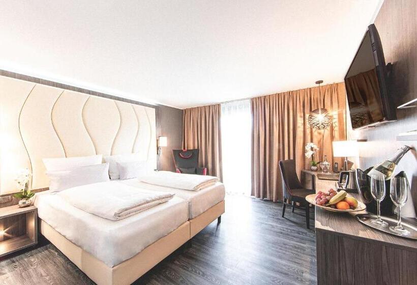 Comfort room with balcony, Plaza Residence Stuttgart Ditzingen
