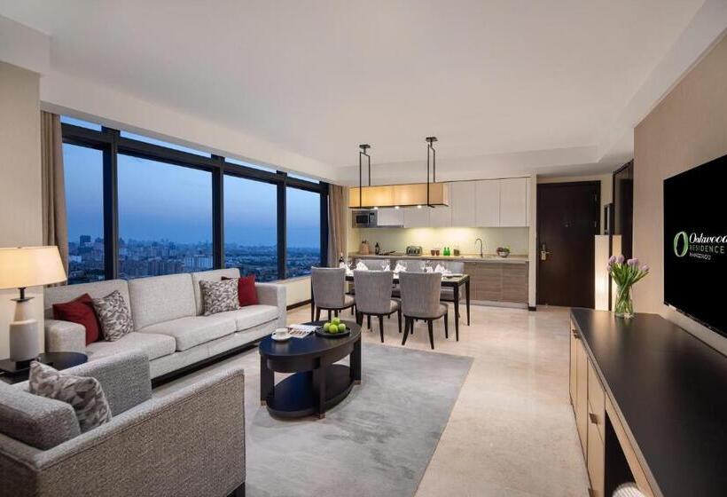 Люкс 2 Спальни, Oakwood Residence Hangzhou   Close To Westlake And Yellow Dragon Stadium