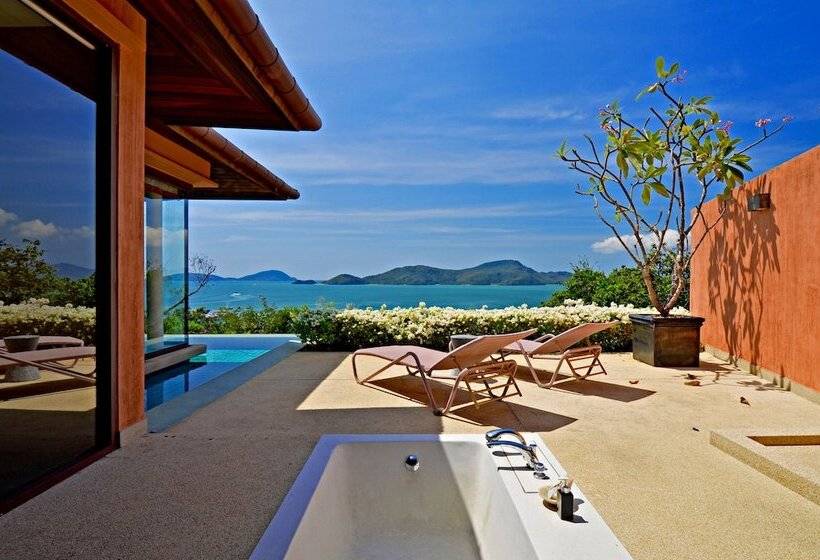 ویلای 2 خوابه با چشم‌انداز دریا, Sri Panwa Phuket Luxury Pool Villa Hotel   Sha Plus
