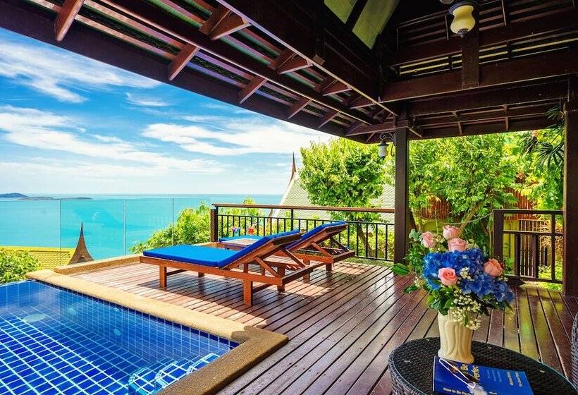 Вилла с 1 спальней и бассейном, Sandalwood Luxury Villa Resort