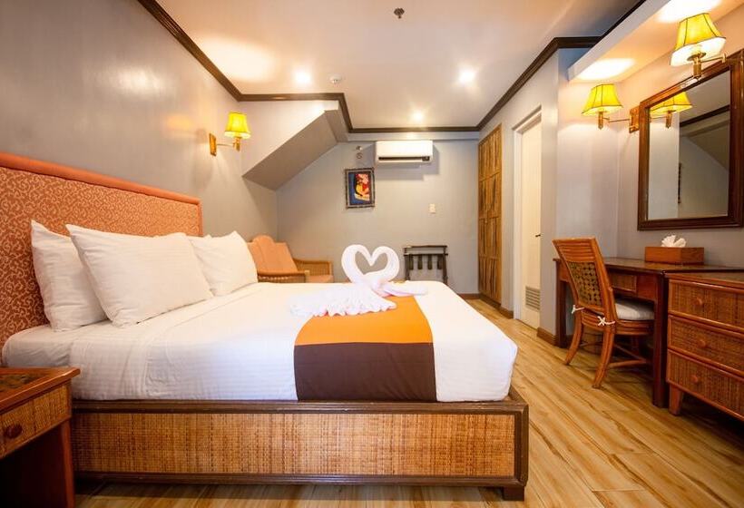 풀장 전망 디럭스 룸, Red Coconut Beach Hotel Boracay