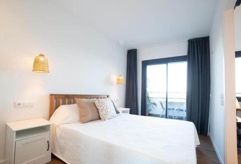 带1个卧室的带海景的公寓, Apartaments Voralmar