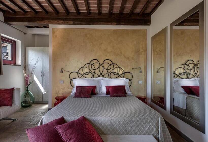 Номер Deluxe, & Restaurant Casolare Le Terre Rosse