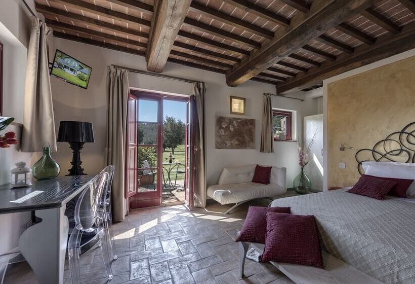 Номер Deluxe, & Restaurant Casolare Le Terre Rosse