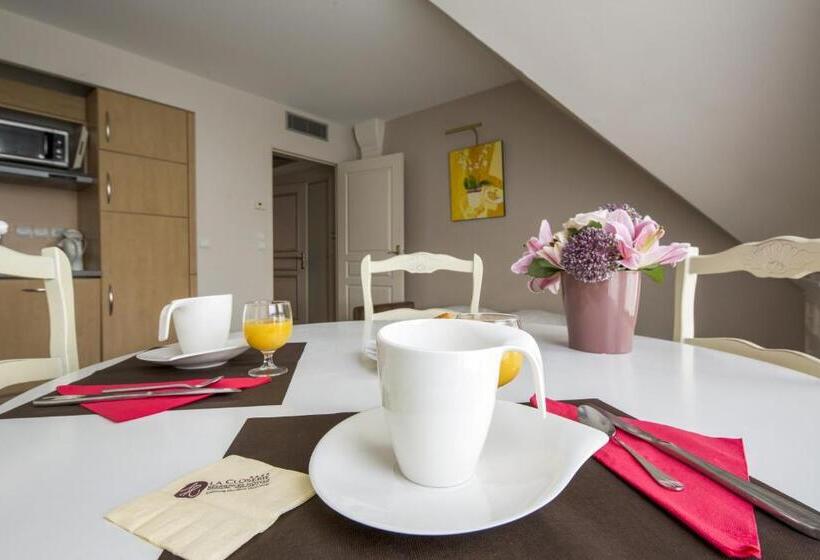 Апартаменты 1 Спальня с Балконом, Tulip Inn Honfleur Residence & Spa