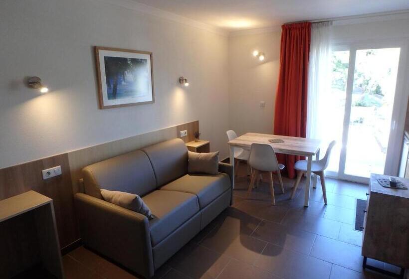 침실 1개 전망 아파트, Residence Veles Plage