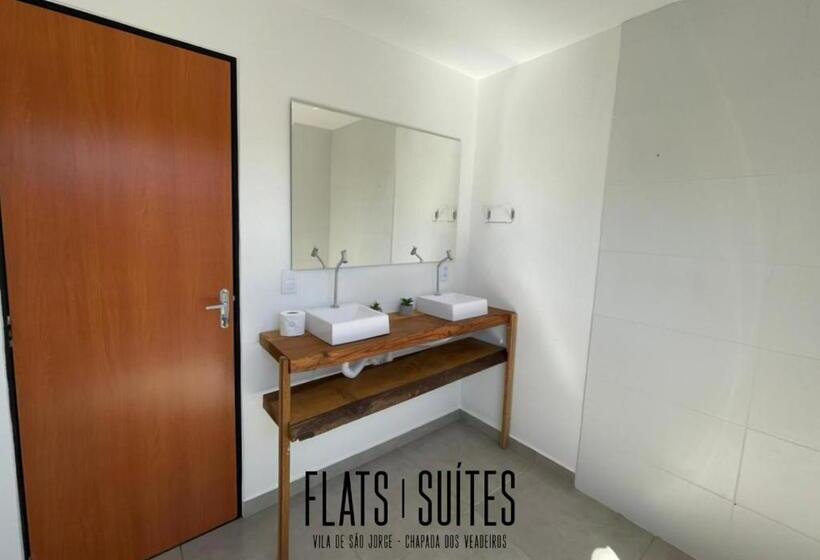 패밀리 룸, Lançamento Flats Suite Na Vila De São Jorge   Chapada Dos Veadeiros