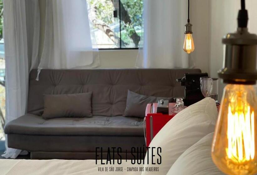 패밀리 룸, Lançamento Flats Suite Na Vila De São Jorge   Chapada Dos Veadeiros
