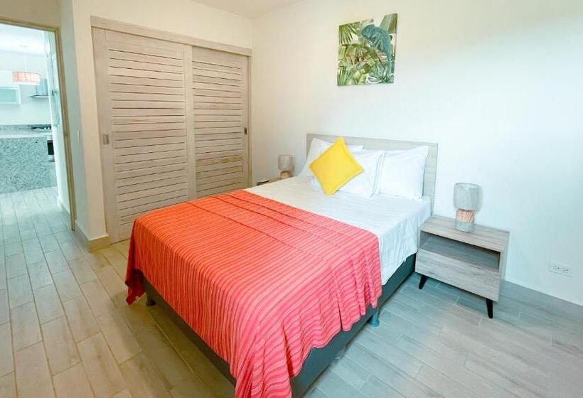 Апартаменты 1 Спальня с Видом, Playa Caracol Residences