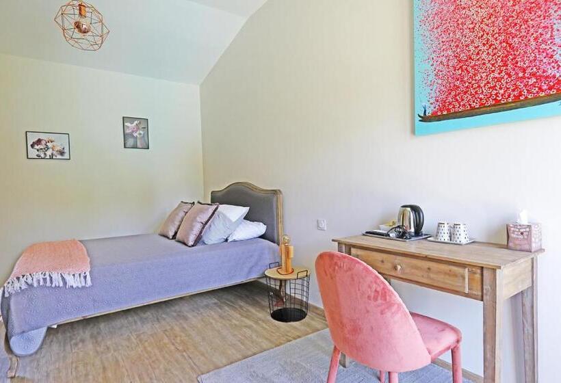 Люкс Вид на Бассейн, L Esprit Du Clain Chambres D Hôtes Bandb De Standing Proches Du Futuroscope Golf Et Lac De St Cyr