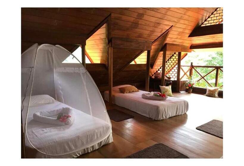 اتاق خانوادگی با چشم‌انداز باغ, Wanakaset Forest Glamping