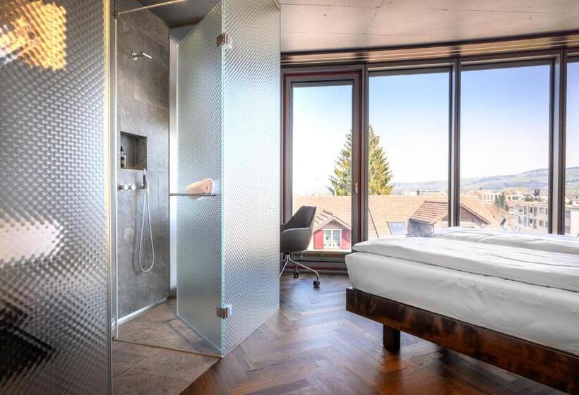 اتاق لوکس با چشم‌انداز دریاچه, Hirschen Oberkirch   Design Boutique