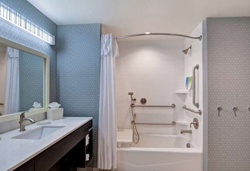 스탠다드 룸 킹사이즈 침대, Embassy Suites By Hilton St. Louis St. Charles