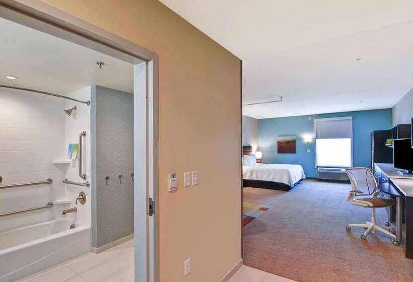 스탠다드 룸 킹사이즈 침대, Embassy Suites By Hilton St. Louis St. Charles