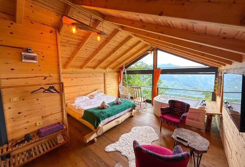 Номер Deluxe Кровать Кинг, Organic Village Bungalow