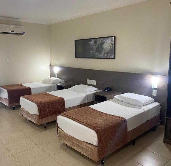 스탠다드 트리플 발코니 룸, Class Hotel Passos Rio Grande Portal Da Canastra