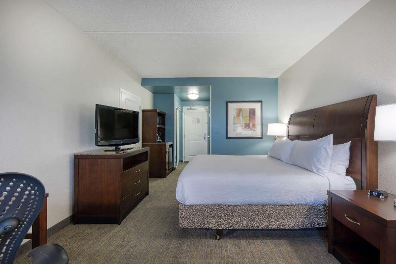 带大床的套房, Hilton Garden Inn Durham Southpoint