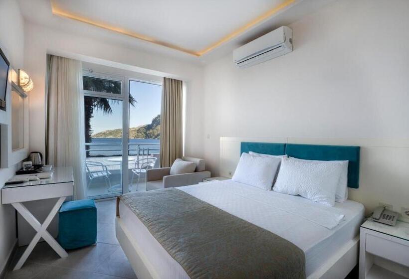 اتاق استاندارد با چشم‌انداز دریا, Mavi Deniz Otel   All Inclusive