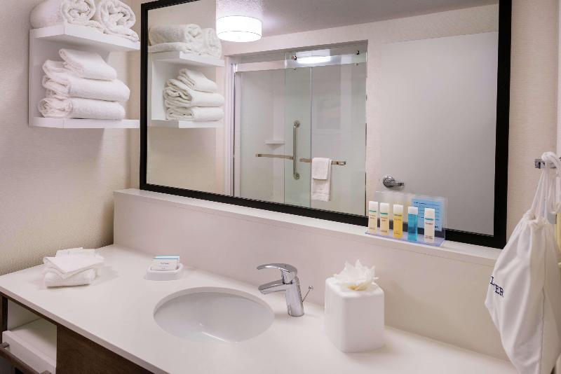 带大床的标准工作室, Hampton Inn & Suites Carson City