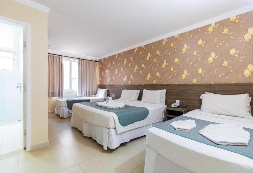 디럭스 4인 룸, Cataratas Park Hotel E Eventos
