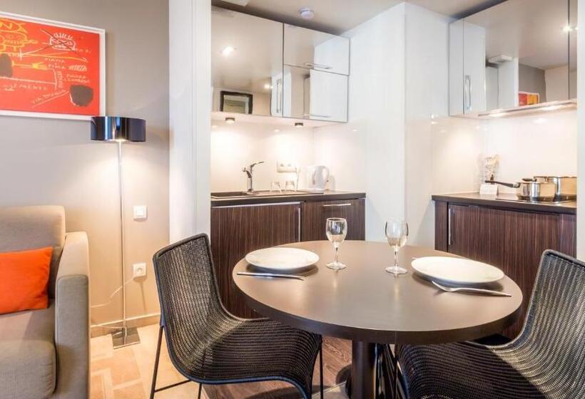 Апартаменты 1 Спальня с Балконом, Aparthotel Adagio Marseille Timone