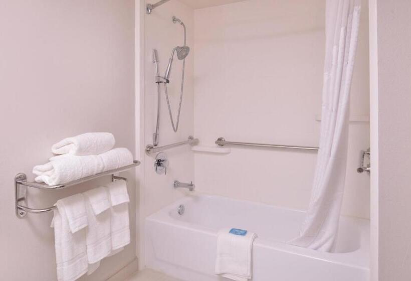 Номер Стандарт Кровать Кинг Адаптированный для Инвалидов, Holiday Inn Express Hotel And Suites Mesquite, An Ihg