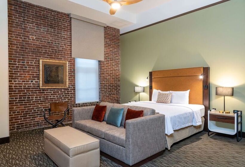 Studio Standard Łóżko Małżeńskie, Homewood Suites By Hilton Indianapolisdowntown