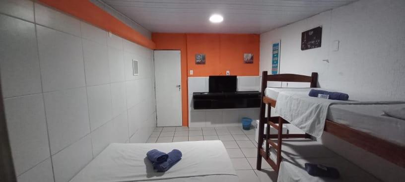 스탠다드 4인용 룸 공용 욕실, Casa Recife Pousada