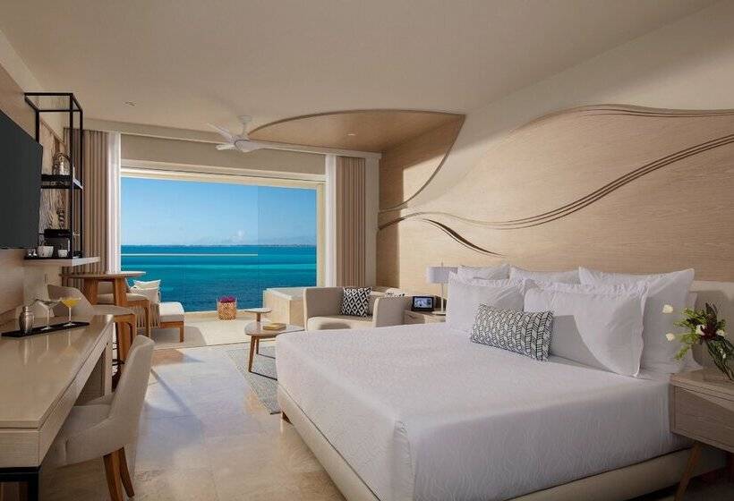 小型套房俱乐部海洋风景, Breathless Cancun Soul Resort & Spa   Adults Only   All Inclusive