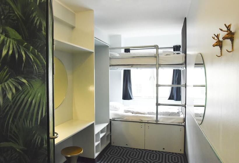 스탠다드 싱글 룸, Copenhagen Downtown Hostel