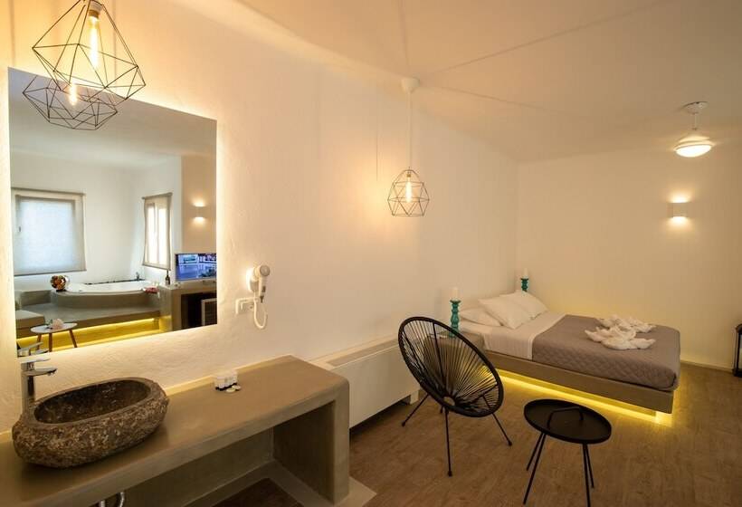 침실 2개 스위트, Nectarios Villa   Studios & Suites Adults Only