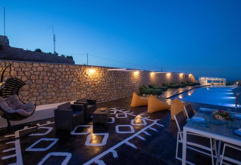 테라스 주니어 스위트, Nectarios Villa   Studios & Suites Adults Only