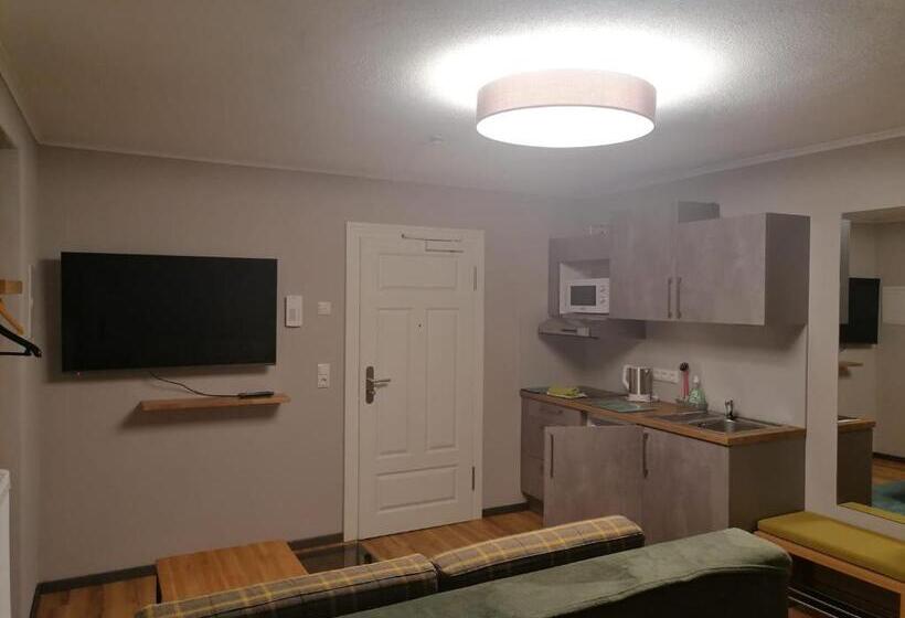 Апартаменты 1 Спальня с Балконом, Motel Q  Das Kleine Stadt