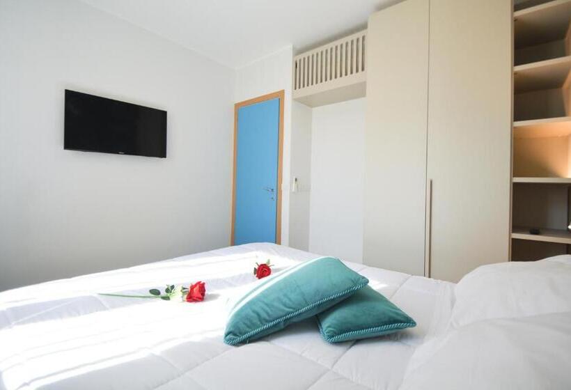 침실 2개 스위트, Prime Blue Suite   Appartamenti Con Jacuzzi Privata
