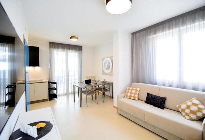 침실 2개 스위트, Prime Blue Suite   Appartamenti Con Jacuzzi Privata