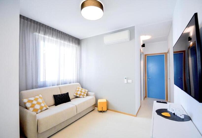 침실 2개 스위트, Prime Blue Suite   Appartamenti Con Jacuzzi Privata