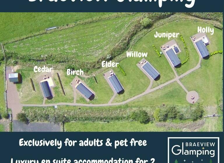 Студия Deluxe, Braeview Glamping