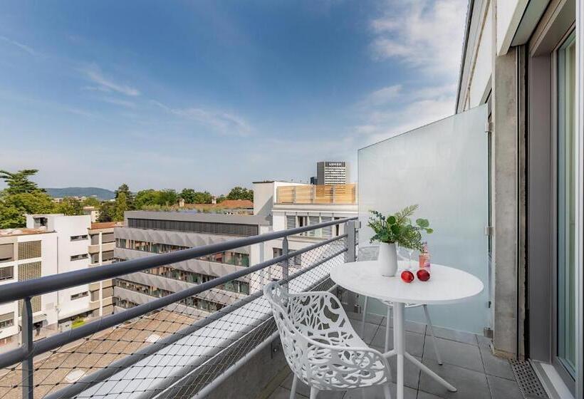 标准工作室, Visionapartments Basel Nauenstrasse   Contactless Check In