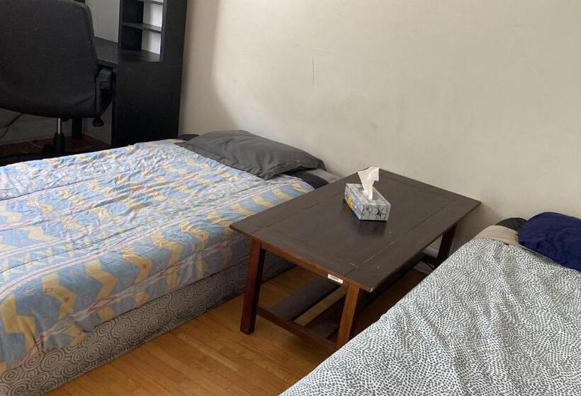 标准三人间, Private Rooms, Free Parking, Full Kitchen, Best Prices In Town  York University Heights