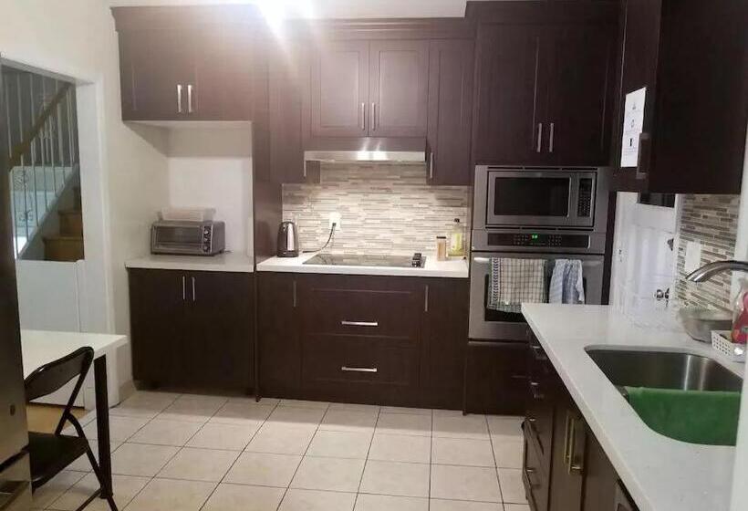 标准三人间, Private Rooms, Free Parking, Full Kitchen, Best Prices In Town  York University Heights