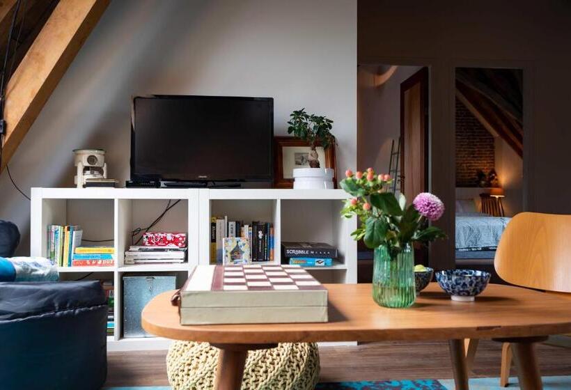 침실 1개 디럭스 아파트, B&b Appartement Hemels