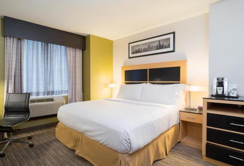 اتاق استاندارد با تخت بزرگ, Holiday Inn Express Wall Street, An Ihg Hotel