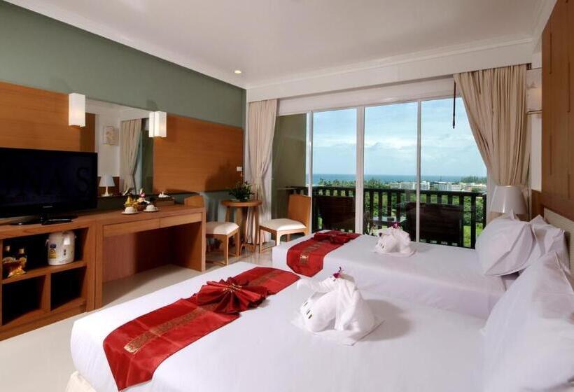 디럭스 룸 바다 전망, Princess Seaview Resort & Spa   Sha Plus