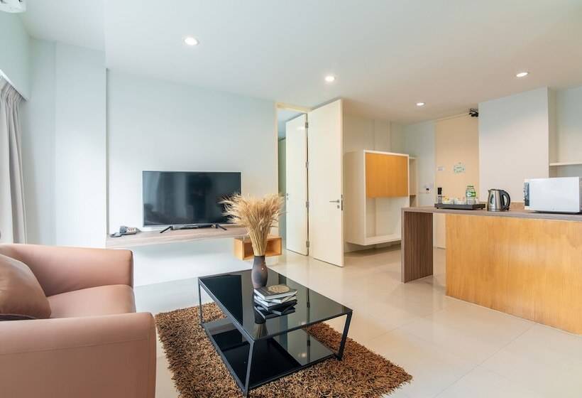 침실 2개 디럭스 아파트, The Lantern Resorts Patong   Sha Extra Plus