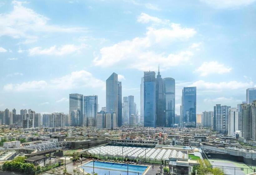 Номер Deluxe Вид на Город, Sheraton Guangzhou