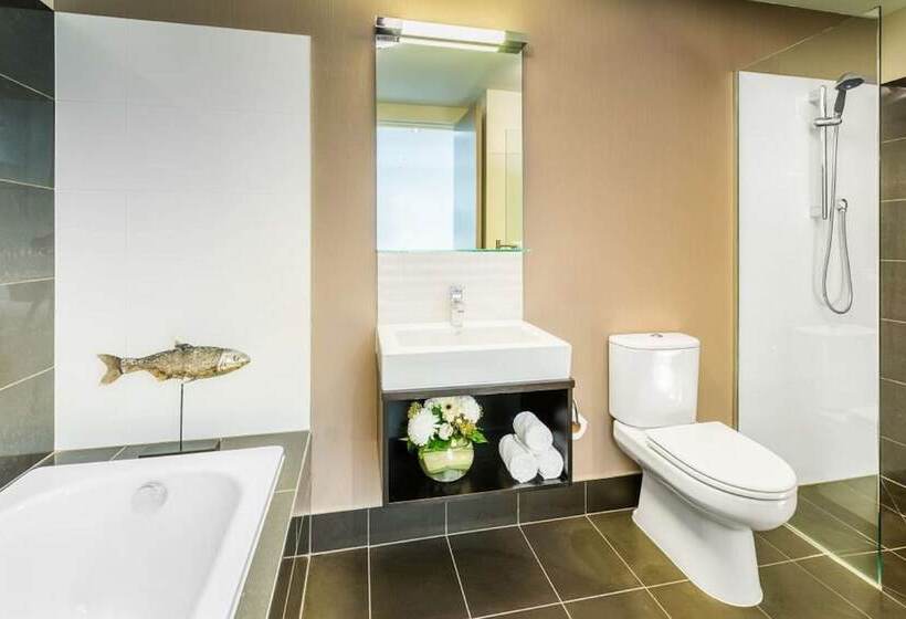 침실 2개 디럭스 아파트, Hilton Queenstown Resort & Spa